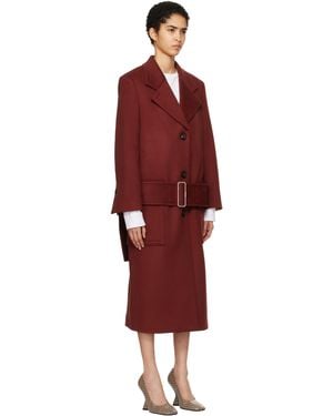 Ferragamo ロングコート アンゴラウール コンバーチブルロングコート（0115WE06
