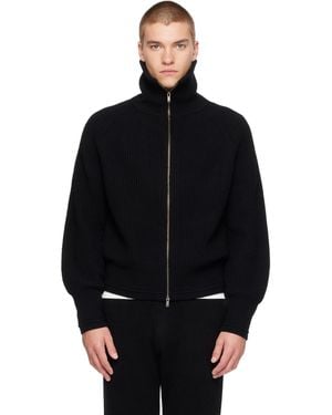 Entire studios Blimp Full Zip Jumper - Black