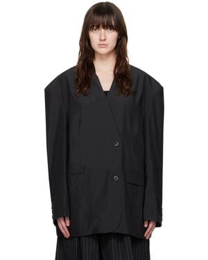 lesugiatelier Patchwork Blazer - Black