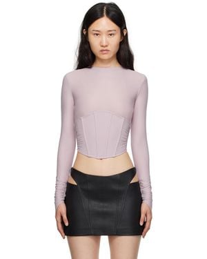 MISBHV Purple Pandora Long Sleeve T-shirt - Black