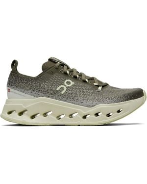 On Shoes Khaki Cloudsurfer Max Trainers - Black