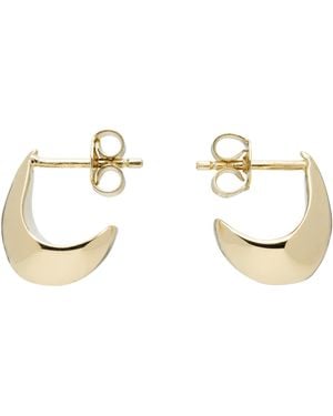 Lemaire Micro Drop Earrings - Black