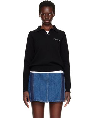 Givenchy Wool & Cashmere Polo - Black