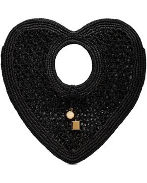Jacquemus 'Le Spiaggia Coeur' Tote - Black