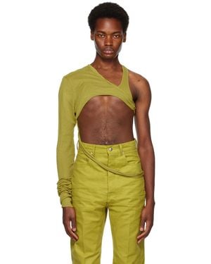 Rick Owens ーン Banana Skeletank タンクトップ - オレンジ