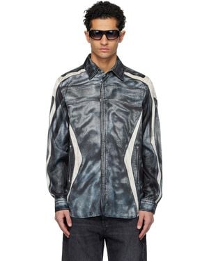 DIESEL Off- S-Simply-Bmcz Shirt - Black