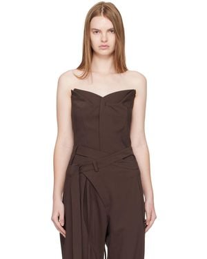 OTTOLINGER Suiting Bustier Top - Black