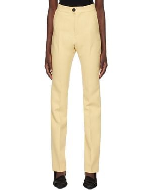 Kwaidan Editions Slim Leg Pants - Yellow