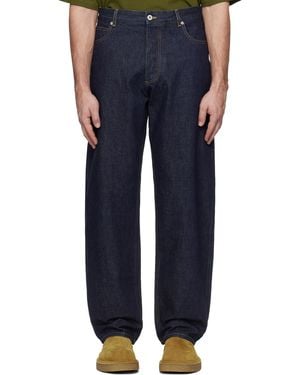 Bottega Veneta Wide Leg Jeans - Blue