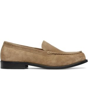 A.P.C. Suede Loafers - Black