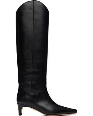 STAUD Western Wally Tall Boots - Black
