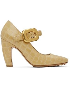 Bottega Veneta Mostra Mary-jane Pump - Metallic