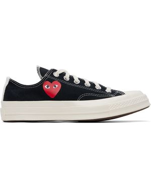COMME DES GARÇONS PLAY Converse Edition Chuck 70 Og Single Heart Trainers - Blue