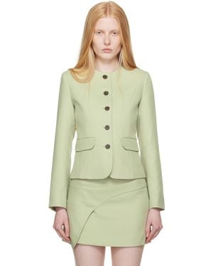 Sandy Liang グレー Kallo テーラードジャケット ブラック | Lyst
