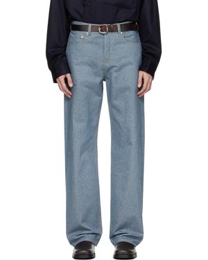 Jacquemus 'The Straight De-Nîmes' Jeans - Blue