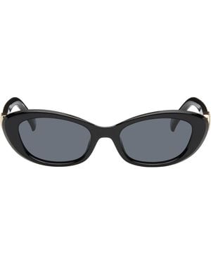 Le Specs 'The Whisperer' Sunglasses - Black