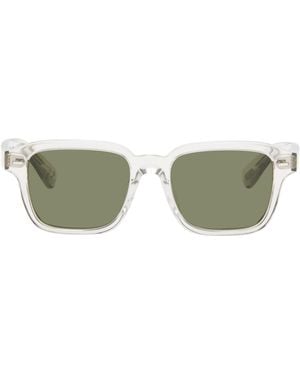 Oliver Peoples トランスペアレント Errisson サングラス - グリーン