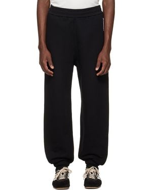 Jil Sander Cotton Sweatpants - Black