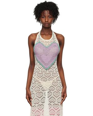 Marco Rambaldi Ssense Exclusive Heart Camisole - Multicolour
