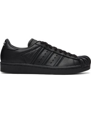 THUG CLUB Adidas Originals Edition Superstar Vintage Sneakers - Black