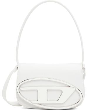 DIESEL 1Dr-Iconic Shoulder Bag - White