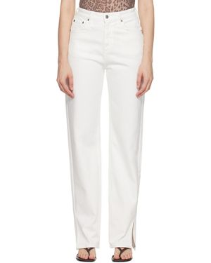 Ksubi Off- Playback Splits Jeans - White