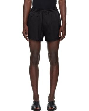 Peter Do Sando Mini Shorts - Black