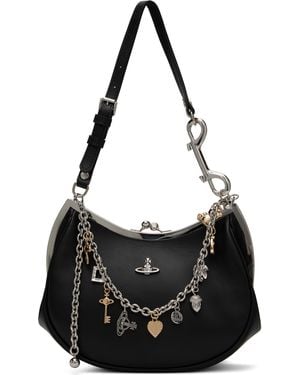 Vivienne Westwood Charm Frame Bag - Black