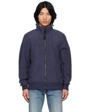Canada Goose Navy Black Label Lawson Jumper - Blue