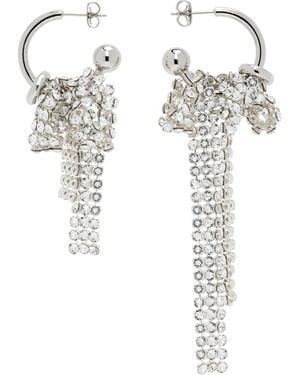 Justine Clenquet Sammy Earrings - White