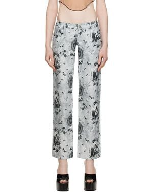 Miaou Grey Atlas Jeans - Black