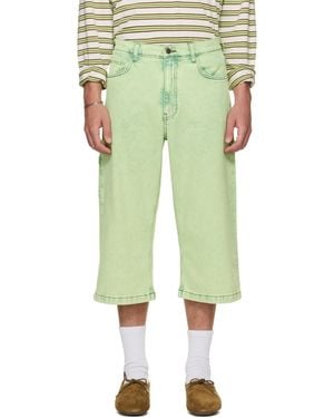 Sanderlak Wide Skater Jeans - Green