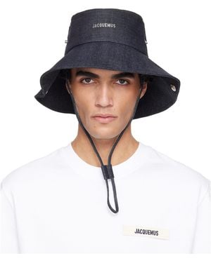 Jacquemus La Croisière 'The De-Nîmes' Denim Bucket Hat - Blue