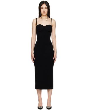 【関税込み】Sportmax ブラック Angolo ミディアムドレス Sportmax Angolo ミディアムドレス ブラック | Lyst