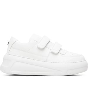Acne Studios Velcro Strap Platform Trainers - Black