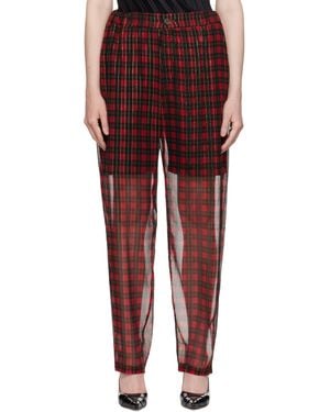 Undercover Uc1E1507 Trousers - Red