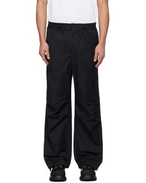 Nanamica Ooal Nylon Twill Deck Trousers - Black