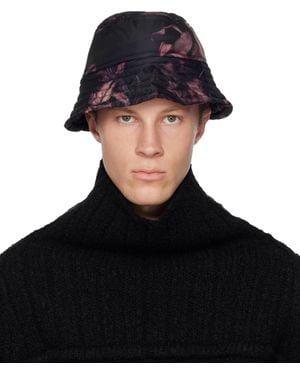 Dries Van Noten Printed Bucket Hat - Black