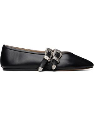 Le Monde Beryl Ballet Claudia Slipper Flats - Black