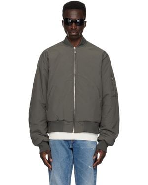 Carne Bollente Hidden Pleasures Reversible Bomber Jacket - Grey