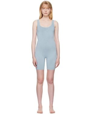 Skims Outdoor Mid Thigh Jumpsuit - Black