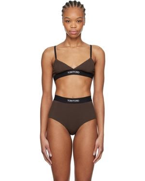 ブラジャー Tom Ford Bra Signature Tom Ford | Modal Signature Bra | Crop Vests | Cruise Fashion