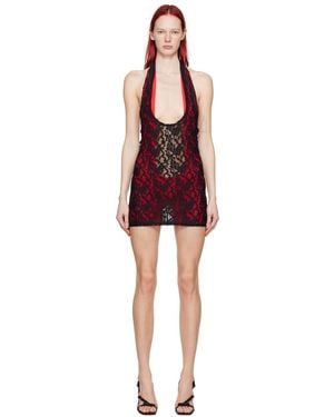 Sinead Gorey Halter Minidress - Black