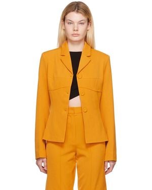 OLENICH Fitted Blazer - Orange