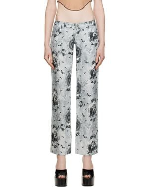 Miaou Grey Atlas Jeans - Black