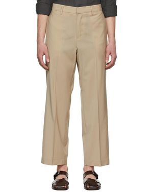 Barena Beige Tela Pants - Natural