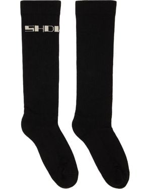 Rick Owens Tower 'Drkshdw' Socks - Black