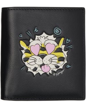 KENZO Paris Wild Tiger' Mini Fold Wallet - Metallic