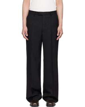Second/Layer Relaxed Primo Trousers - Black
