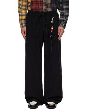 Song For The Mute Gab Relaxed Lounge Pants - Black